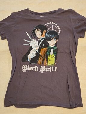 Women's T-shirt. Black Butler anime